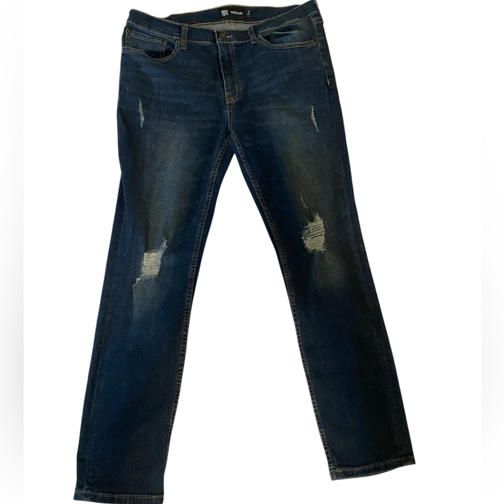 RSQ Men's Skinny Jeans - Dark Blue